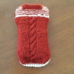 手編みセーターSSサイズ(40)