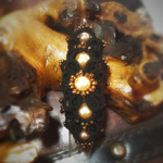 タティングレース レイヤーリング(ブラック)