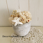 ポットのナチュラルアレンジ*