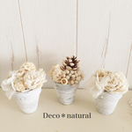 miniポットのナチュラルアレンジ*