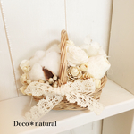 naturalドライのカゴアレンジ*