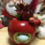 りんごのカエルさん