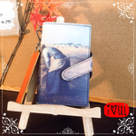 人気のバイブルサイズ!別プリント可!業界初技術!革にプリント!本革システム手帳☆メモリフィル100枚付