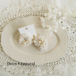 ボリュームたっぷり*ふんわりイヤリング*