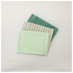 ガーゼマスク3枚set for kids △グリーン系