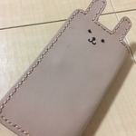 うさぎのキーケース(モカ)