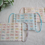 再販【送料無料】こどもマスク3枚セット*リボン×ちょうちょ②