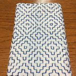 51 刺し子 花ふきん