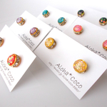 ○まんまる○選べる10カラー*耳飾り