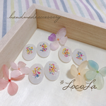 かすみ草★モナシリーズ★ピアス★イヤリング★リング