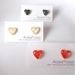 ちいさな♡ハート ピアス