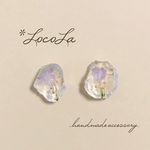 スターチス×鉱石★ジェンマシリーズ★ピアス★イヤリング