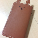 うさぎのキーケース(ブラウン)
