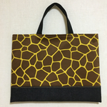 きりん柄のレッスンバッグ