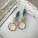 antique circle ピアス イヤリング