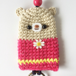 恋ピンクなクマちゃんのキーカバー