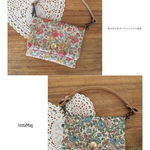 【受注製作】リバティ♪持ち手付きコンパクト財布