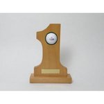 オーク製 ホールインワントロフィー(名入れ銘板付)