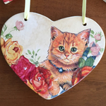 ねこのルームプレート