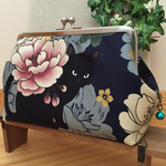 送料無料*BIG がま口ポーチ