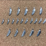 フェザー チャーム☆シルバー20個セット