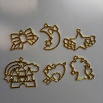 レジン枠③ゴールド