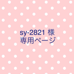 sy-2821様オーダー品🎀