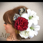 和装 髪飾り ヘッドドレス✾