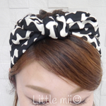 【大人用】なみなみ柄ヘアバンド