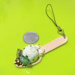 お試し価格★チョコミントアイスストラップ