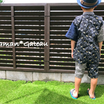 お祭りモンキー ☆男の子甚平
