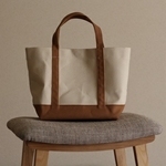 帆布トートバッグ キナリ×モカM