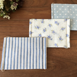 【送料無料】大きめマスク3枚セット*ブルー系