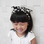 【キッズ用】なみなみ柄ヘアバンド
