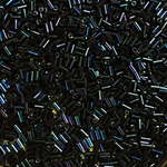 深い紺色の竹ビーズ