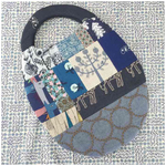 ミナペルホネン☆パッチワーク☆エッグバッグ風