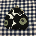 マリメッコ がま口 ポーチ