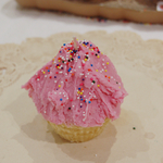 Cupcake candle ( Pink )