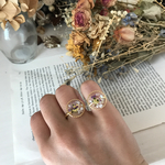 purple alyssum ring (11号)