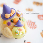 【ひよこのこ×cocoa roomコラボ】とんがり帽子のひよこたち