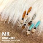 大ぶりパーツピアスorイヤリングor樹脂