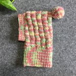 犬イタグレ☆ロングネックニット帽子