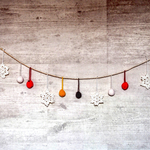 元祖*スノーフレイクガーランド