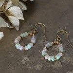 #441★プレシャスオパールのピアス14KGF