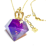 オルゴナイトのペンダント purple A