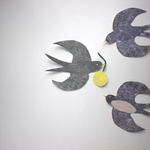 【S様専用購入口】ツバメのモビール