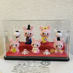 ウサギ♡ひな人形2段飾り♡