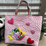 ハワイアンキルト レッスンバッグ