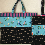 かわいいガラガラレッスンバッグセット