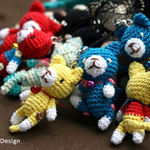 【sakuya83様専用】ねこ*あみぐるみストラップ